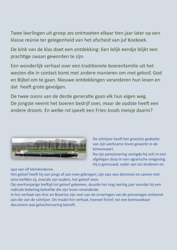 Achterkant van Arie en Beatrice