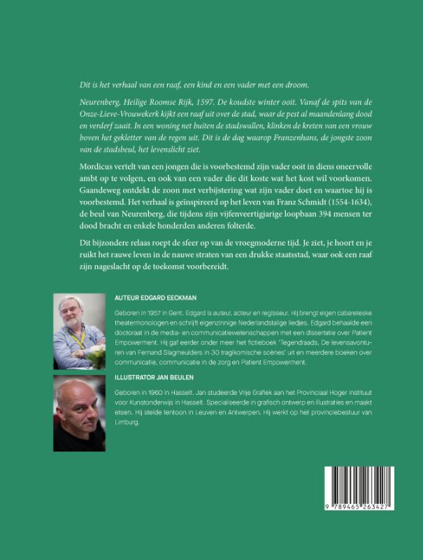Achterkant van Mordicus