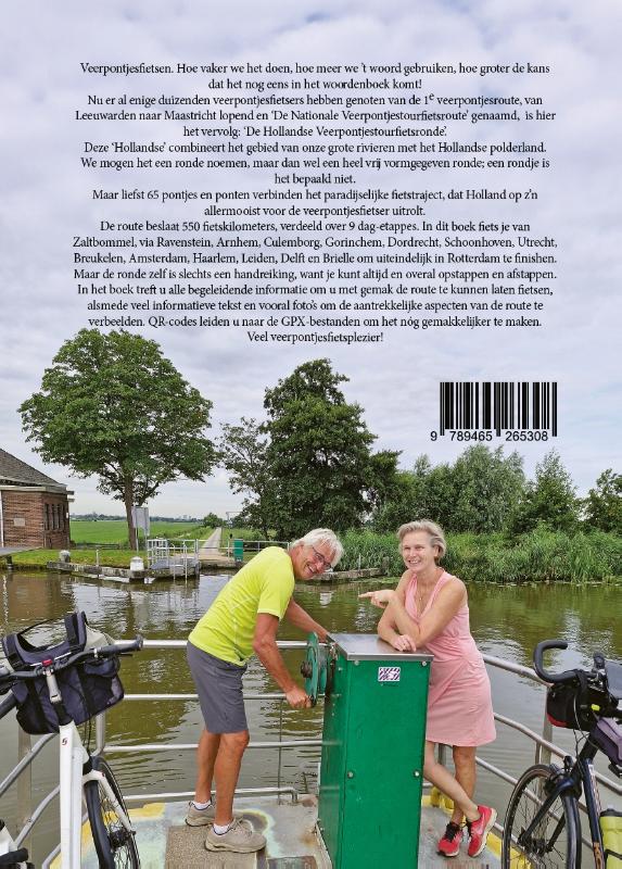 Achterkant van De Hollandse Veerpontjestoerfietsronde