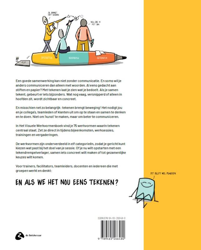 Achterkant van Het visuele werkvormenboek