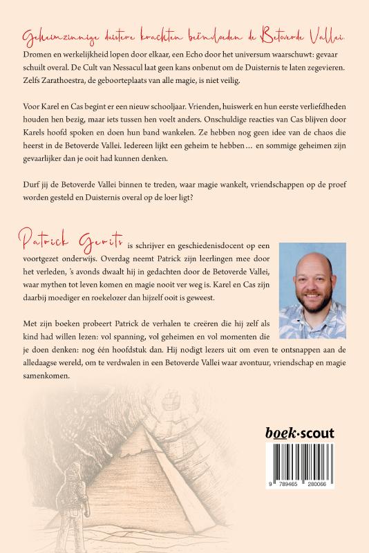 Achterkant van Karel Knaap