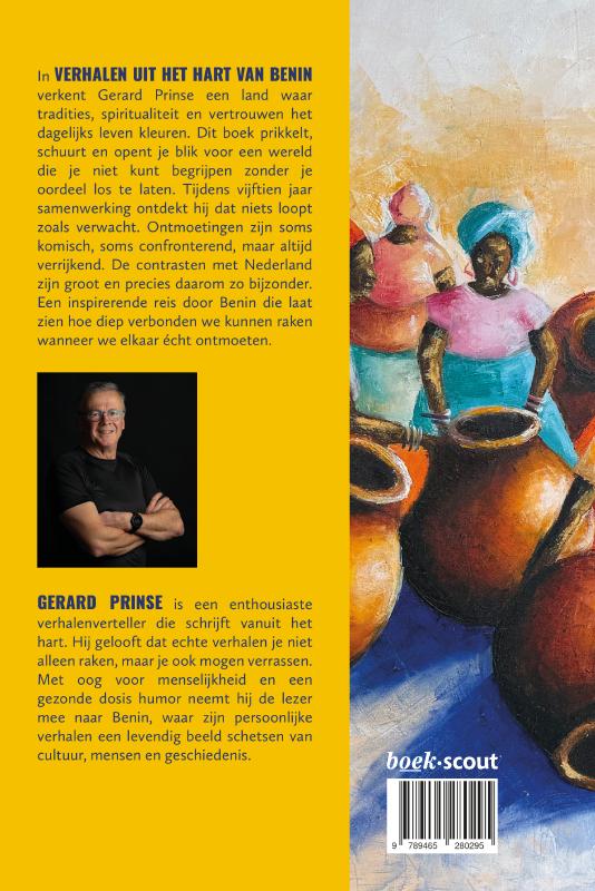 Achterkant van Verhalen uit het hart van Benin