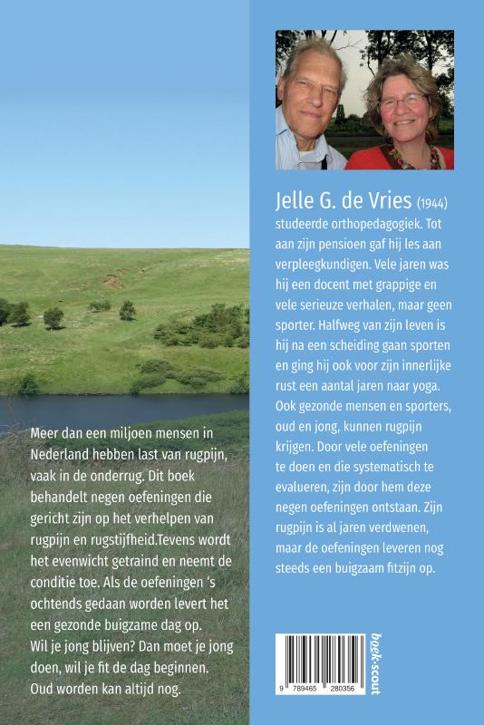 Achterkant van Buigzaam de dag door