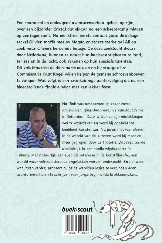 Achterkant van Olivier en de Schroevenboevenbende