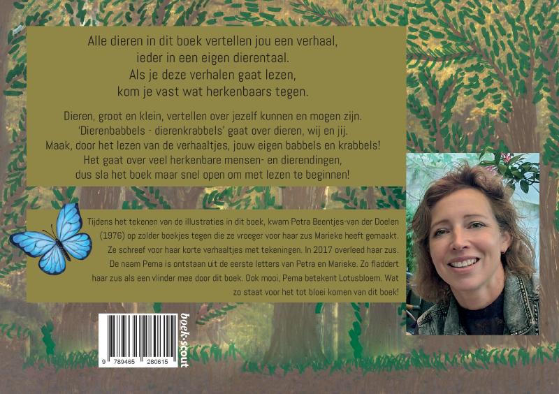 Achterkant van Dierenbabbels