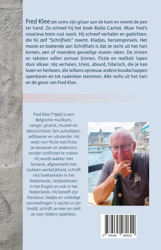 Achterkant van Schrijfsels