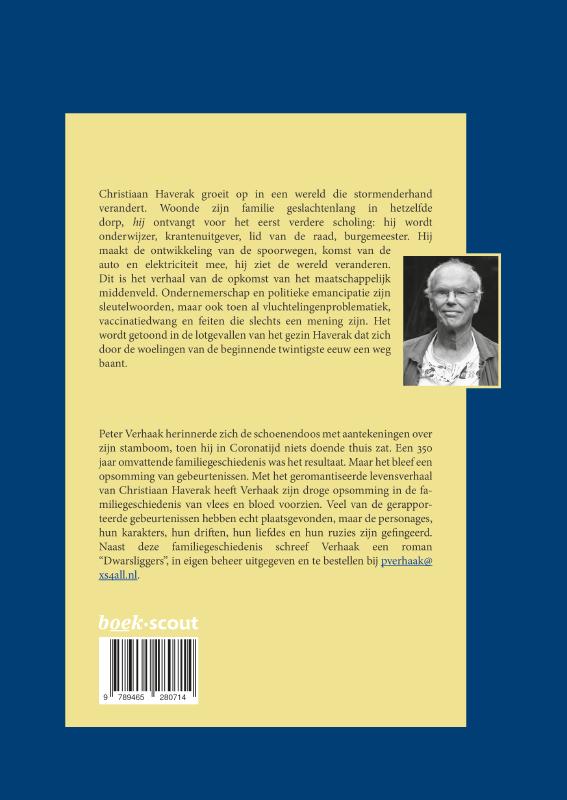 Achterkant van De praatjesmaker