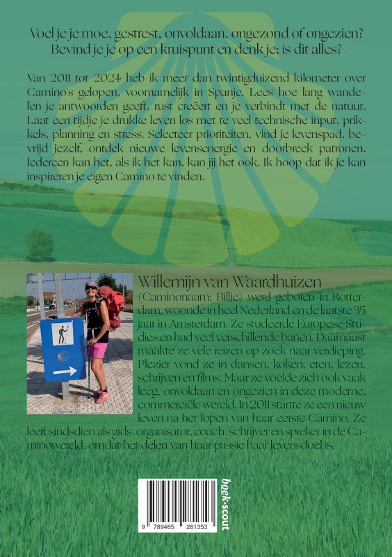Achterkant van Een vrouw, dertien jaar, twintigduizend kilometer
