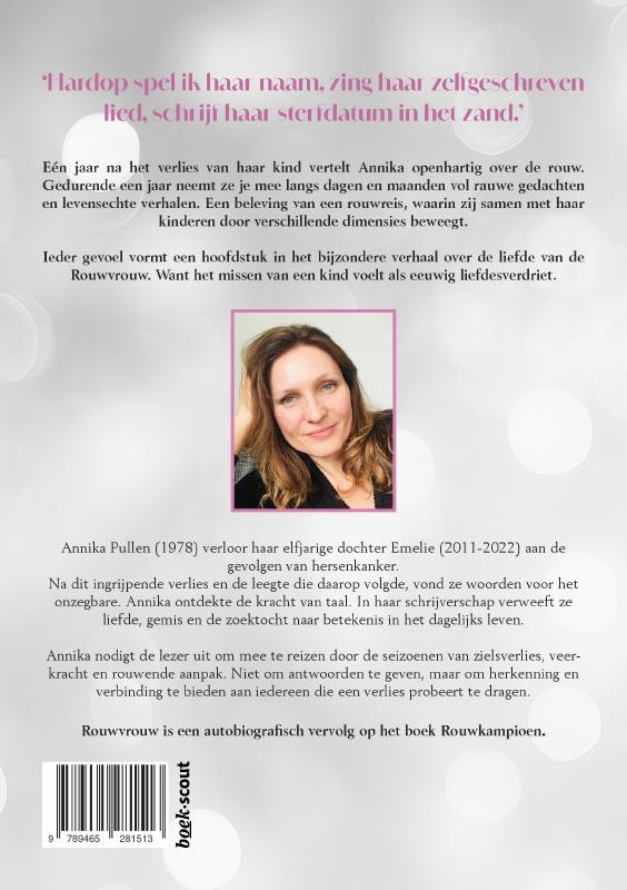 Achterkant van Rouwvrouw