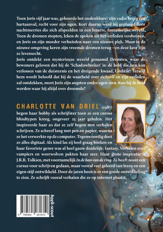 Achterkant van Joris' ontdekkingsreis door Dremora