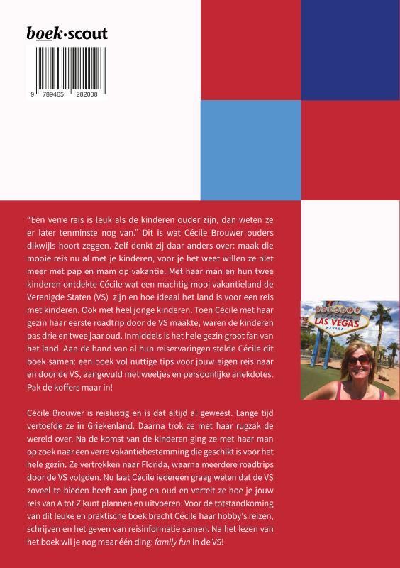 Achterkant van FAMILY FUN IN DE VS