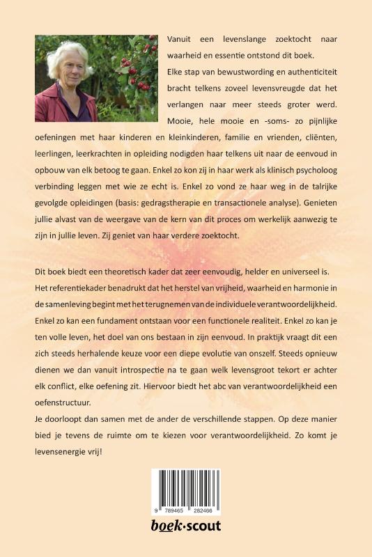 Achterkant van Het ABC van verantwoordelijkheid