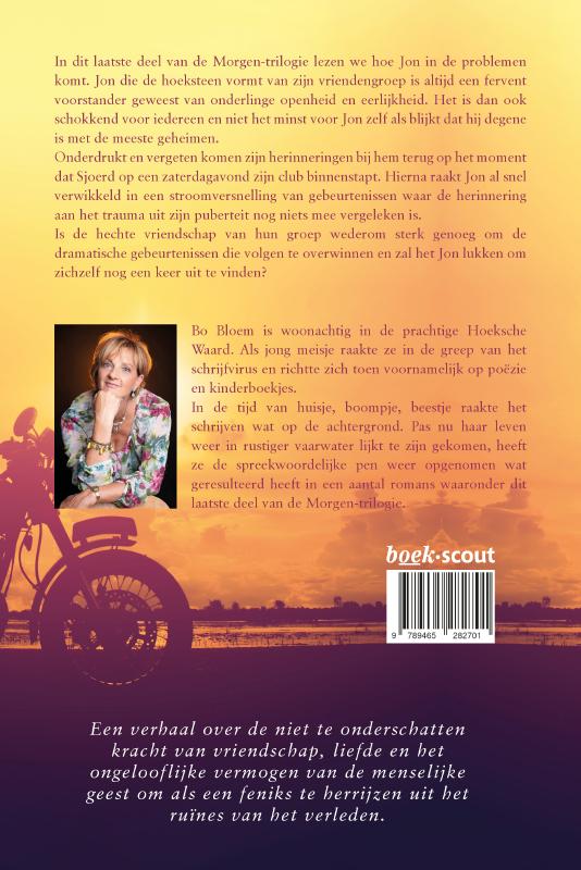 Achterkant van De morgen voorbij