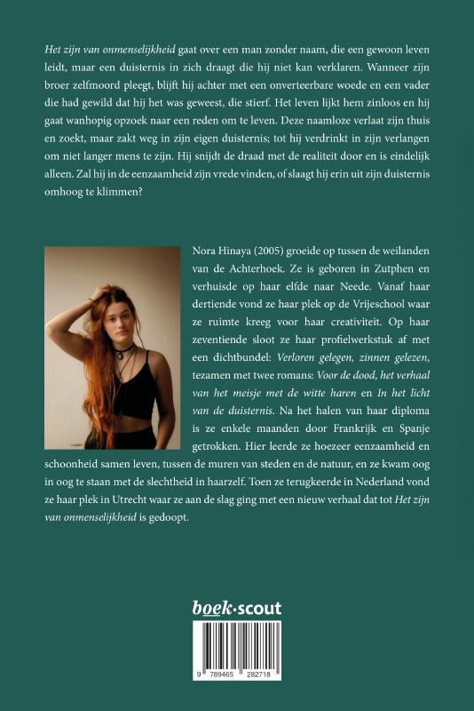 Achterkant van Het zijn van onmenselijkheid