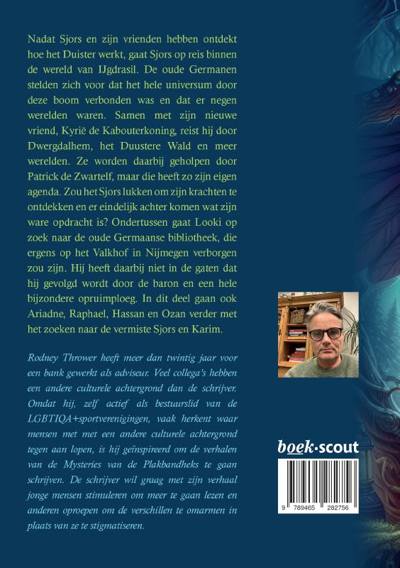 Achterkant van Sjors in het land van de Gidsen