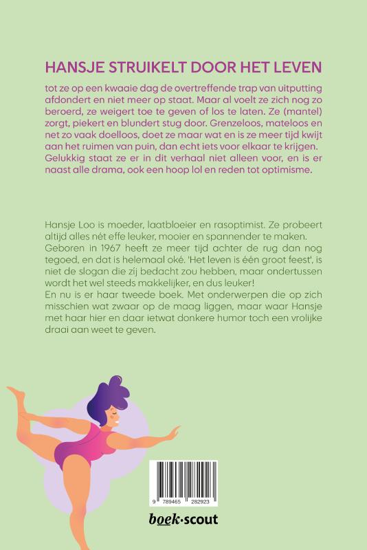 Achterkant van Ga leuke dingen doen... Of yoga