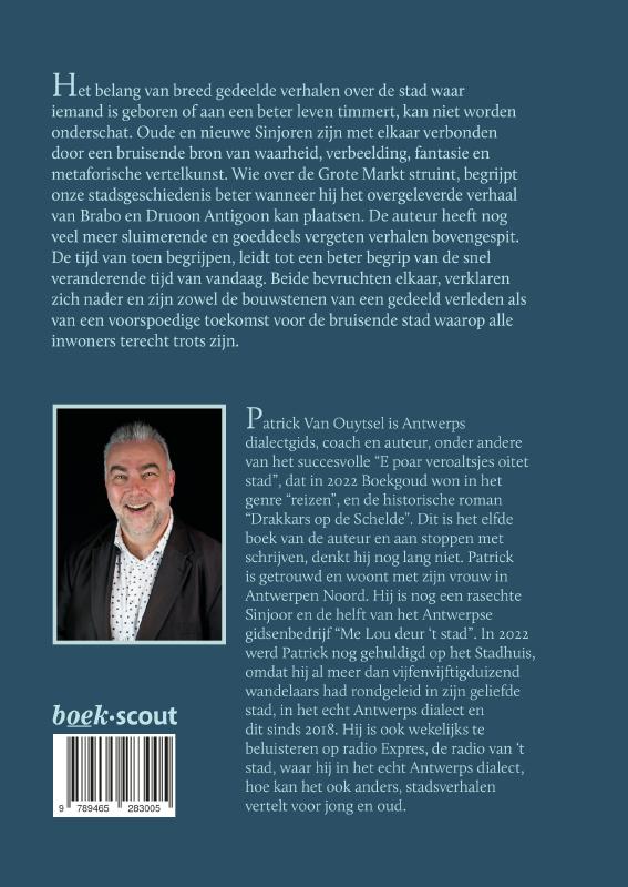 Achterkant van Sagen, mythen en legenden uit Antwerpen