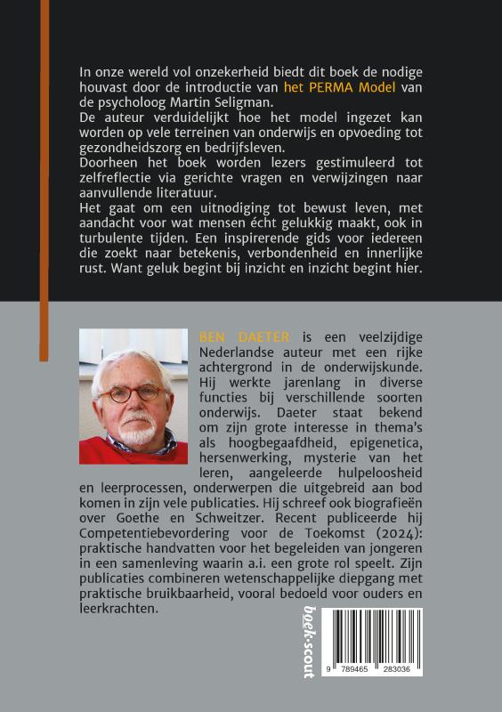 Achterkant van Het PERMA Model