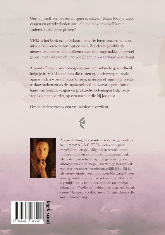 Achterkant van VRIJ