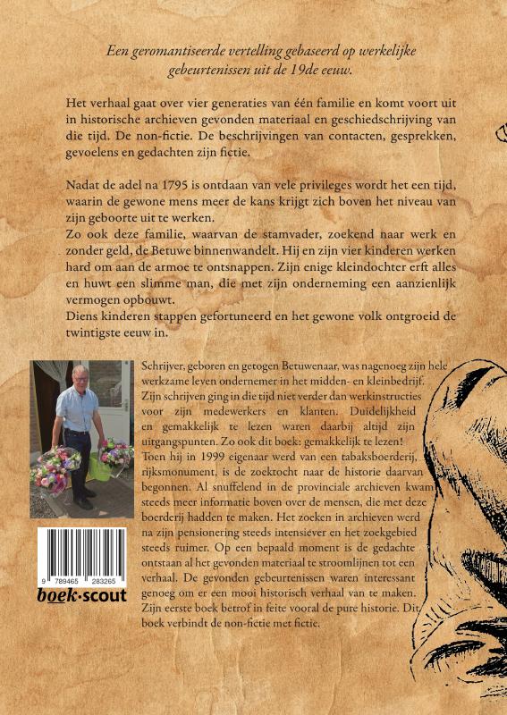 Achterkant van Alijda, jij bent de liefde van mijn leven