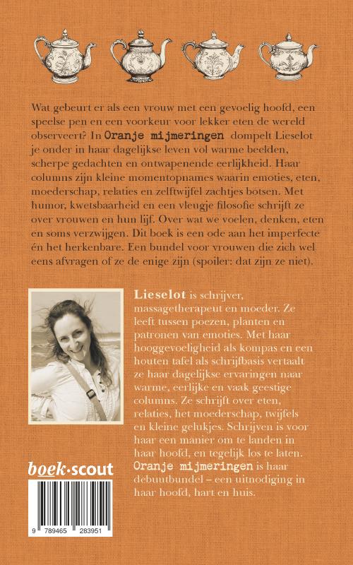 Achterkant van Oranje mijmeringen