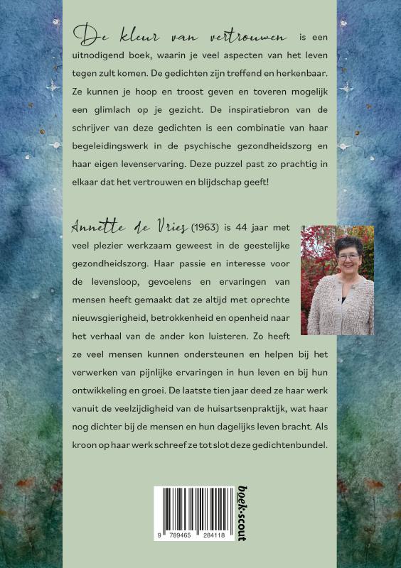 Achterkant van De kleur van vertrouwen