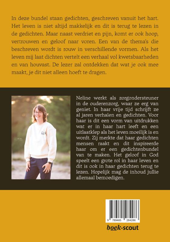 Achterkant van Als het leven je laat dichten