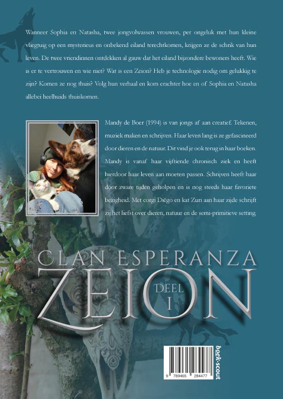 Achterkant van Zeion