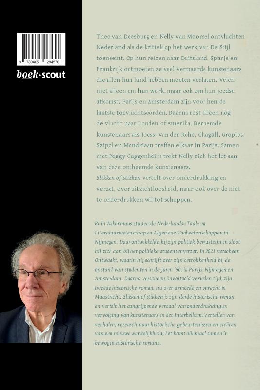 Achterkant van Slikken of stikken