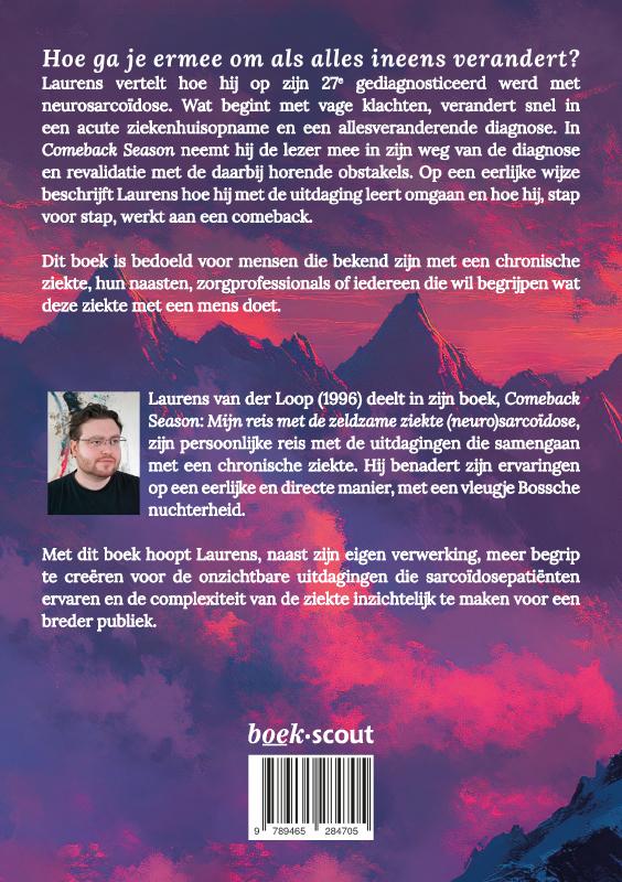 Achterkant van Comeback Season