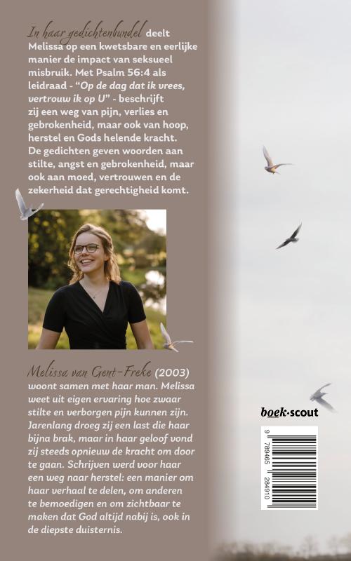Achterkant van Onrecht geschreeuwd, gerechtigheid gehoopt