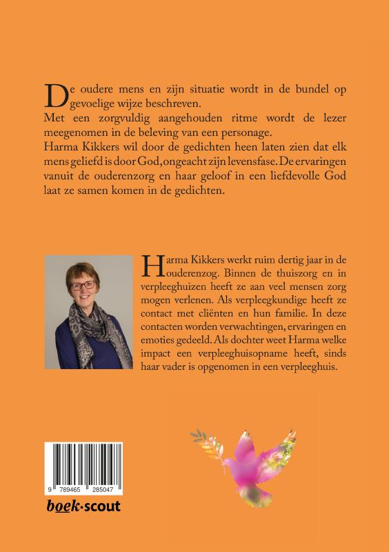 Achterkant van Gedachten uit de ouderenzorg