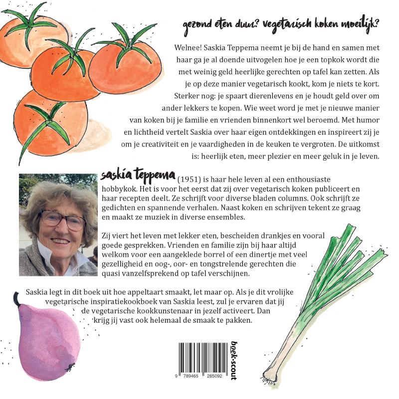 Achterkant van Van de noot een deugd