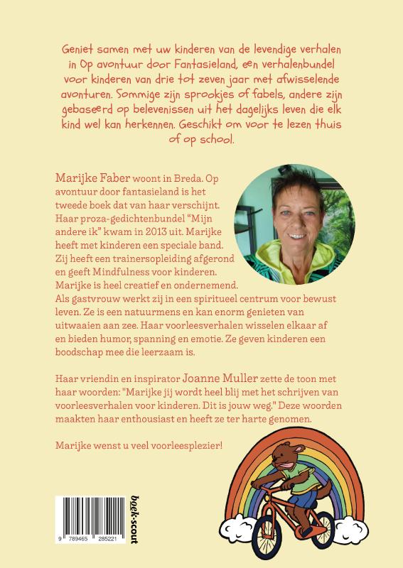 Achterkant van Op avontuur door Fantasieland
