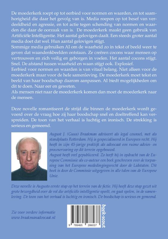 Achterkant van Machtsstrijd in de Moederkerk