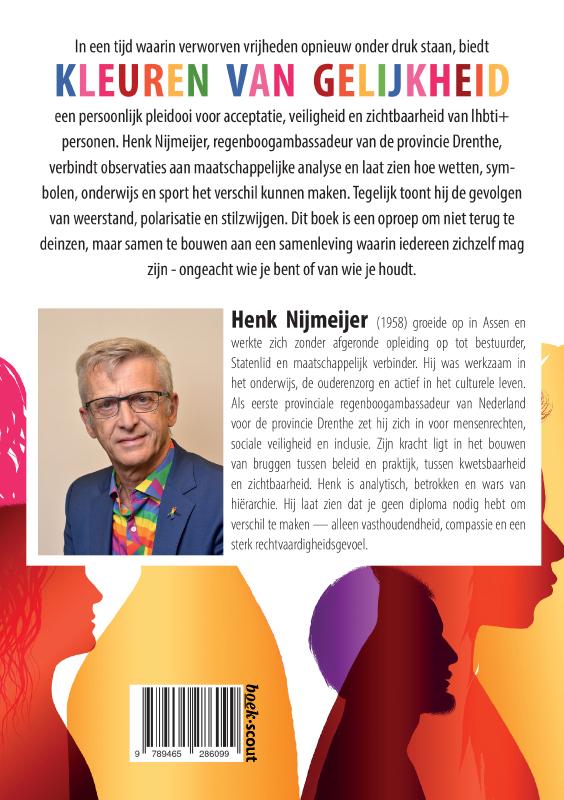 Achterkant van Kleuren van gelijkheid