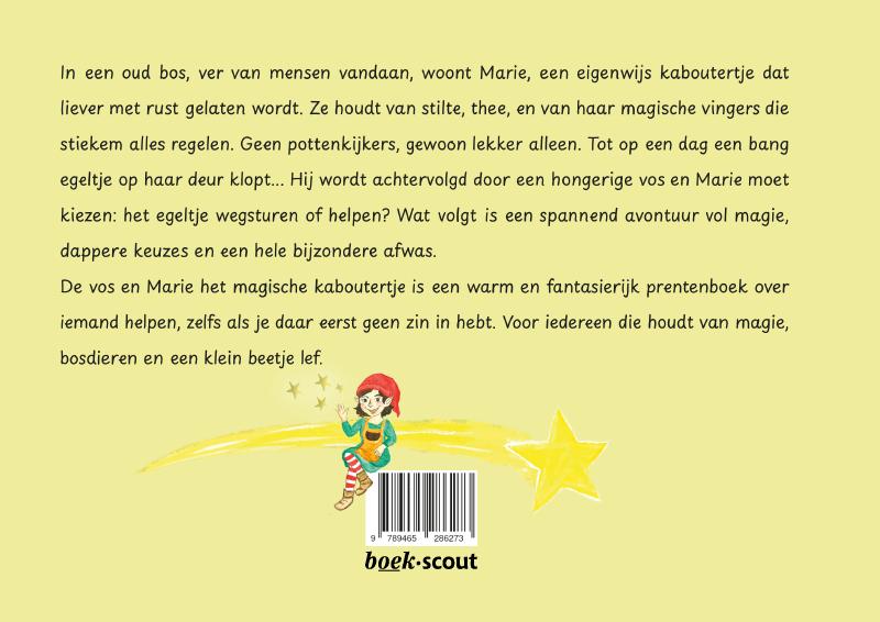 Achterkant van De vos en Marie het magische kaboutertje