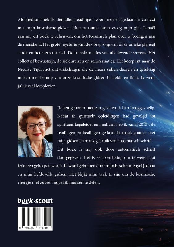 Achterkant van De vervolmaking van het Kosmisch plan
