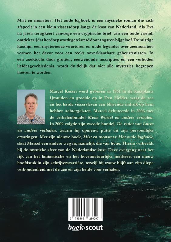 Achterkant van Mist en monsters