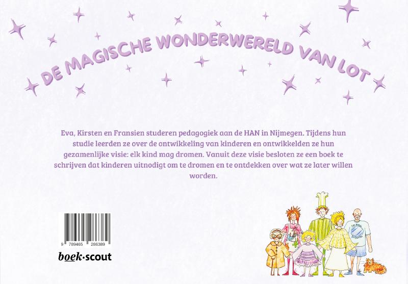 Achterkant van De magische wonderwereld van Lot