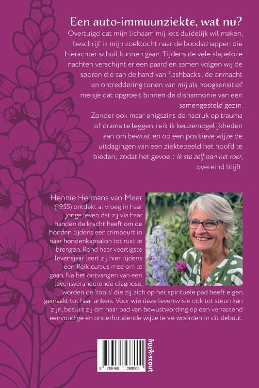 Achterkant van Mijn ridderspoor