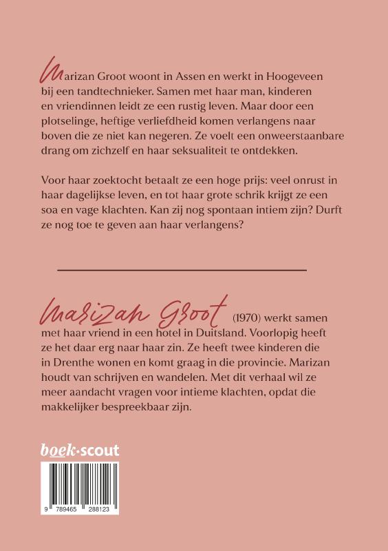 Achterkant van Gevangen tussen verlangens en angst