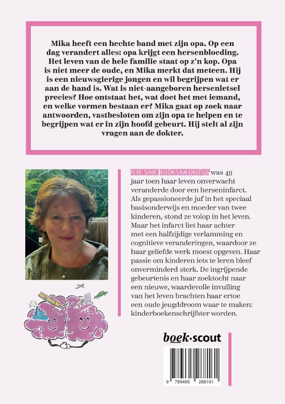Achterkant van Mika heeft een opa met NAH