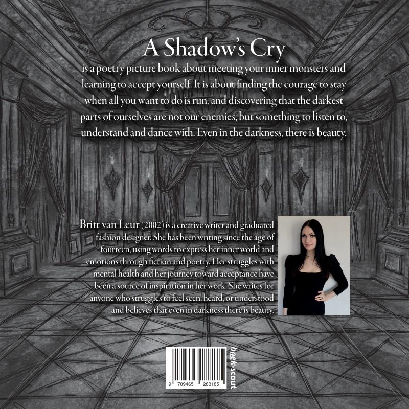 Achterkant van A Shadow's Cry