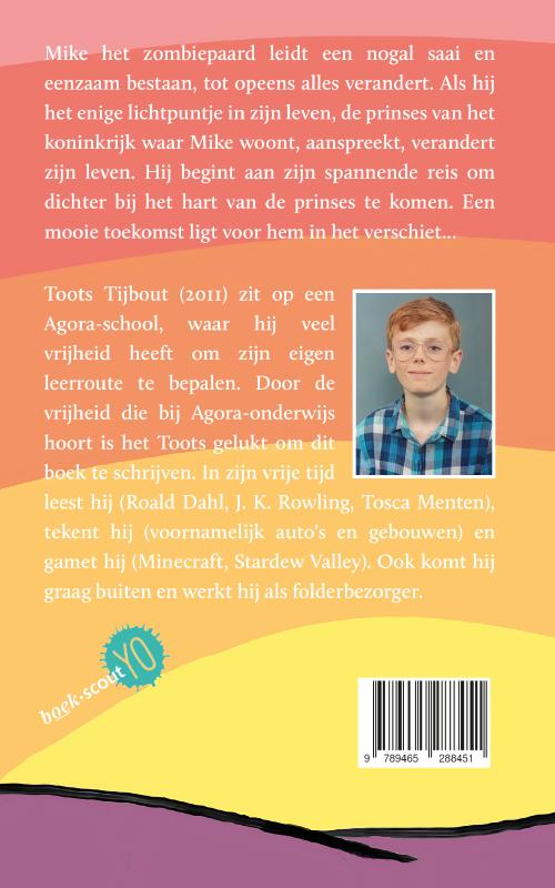 Achterkant van Er was eens een zombiepaard