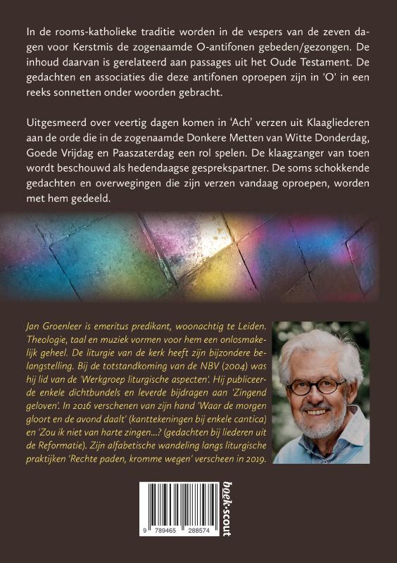 Achterkant van O en Ach