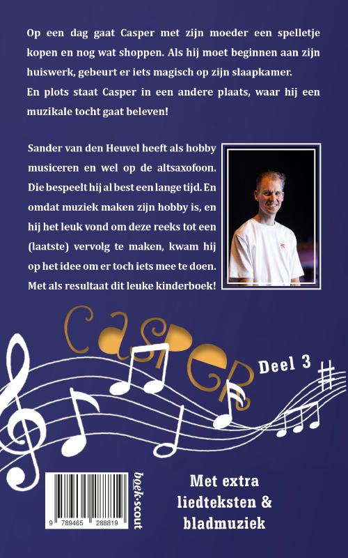 Achterkant van Casper en de stralende Sterrentocht