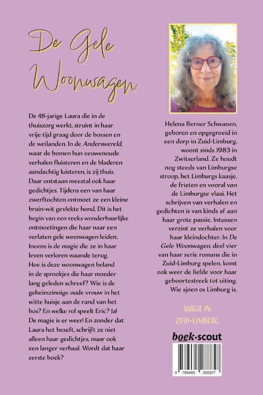 Achterkant van De Gele Woonwagen