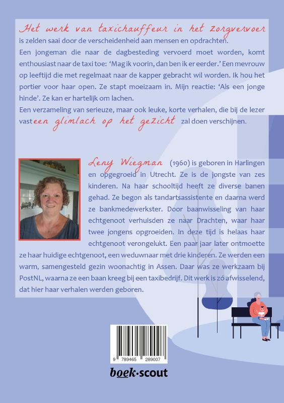 Achterkant van Personenvervoer met zorg