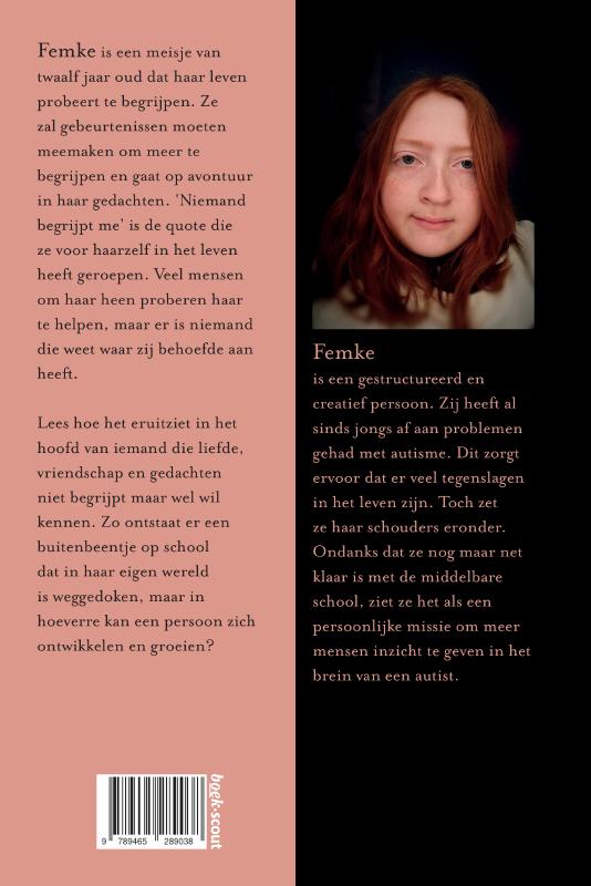 Achterkant van Een gespeelde glimlach